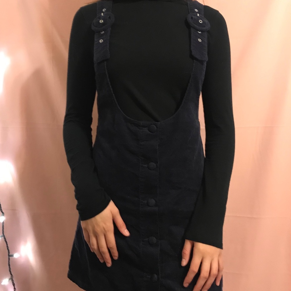 🦋 - Women’s Navy Adjustable Overall Skirt